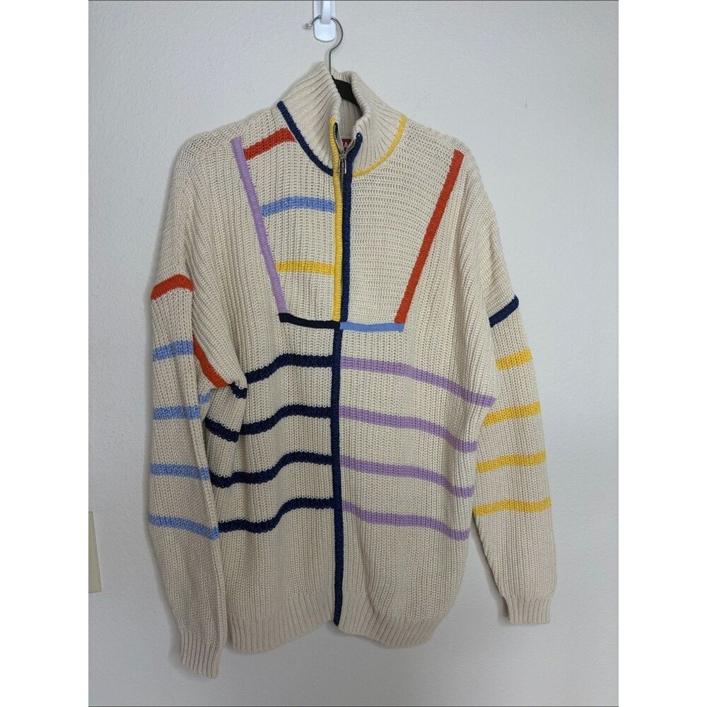 STAUD Women’s Hampton Half-Zip Sweater Size Medium
